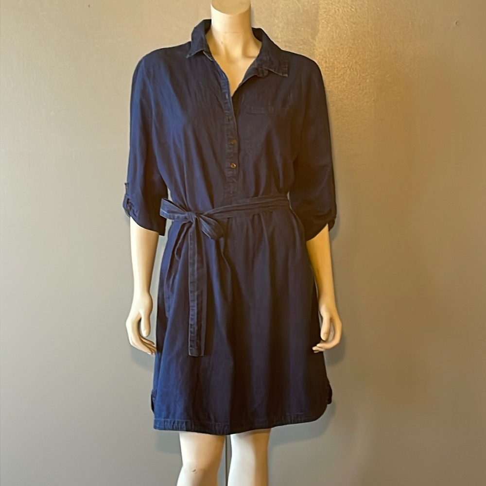 Allison Brittney, denim dress. Size XL